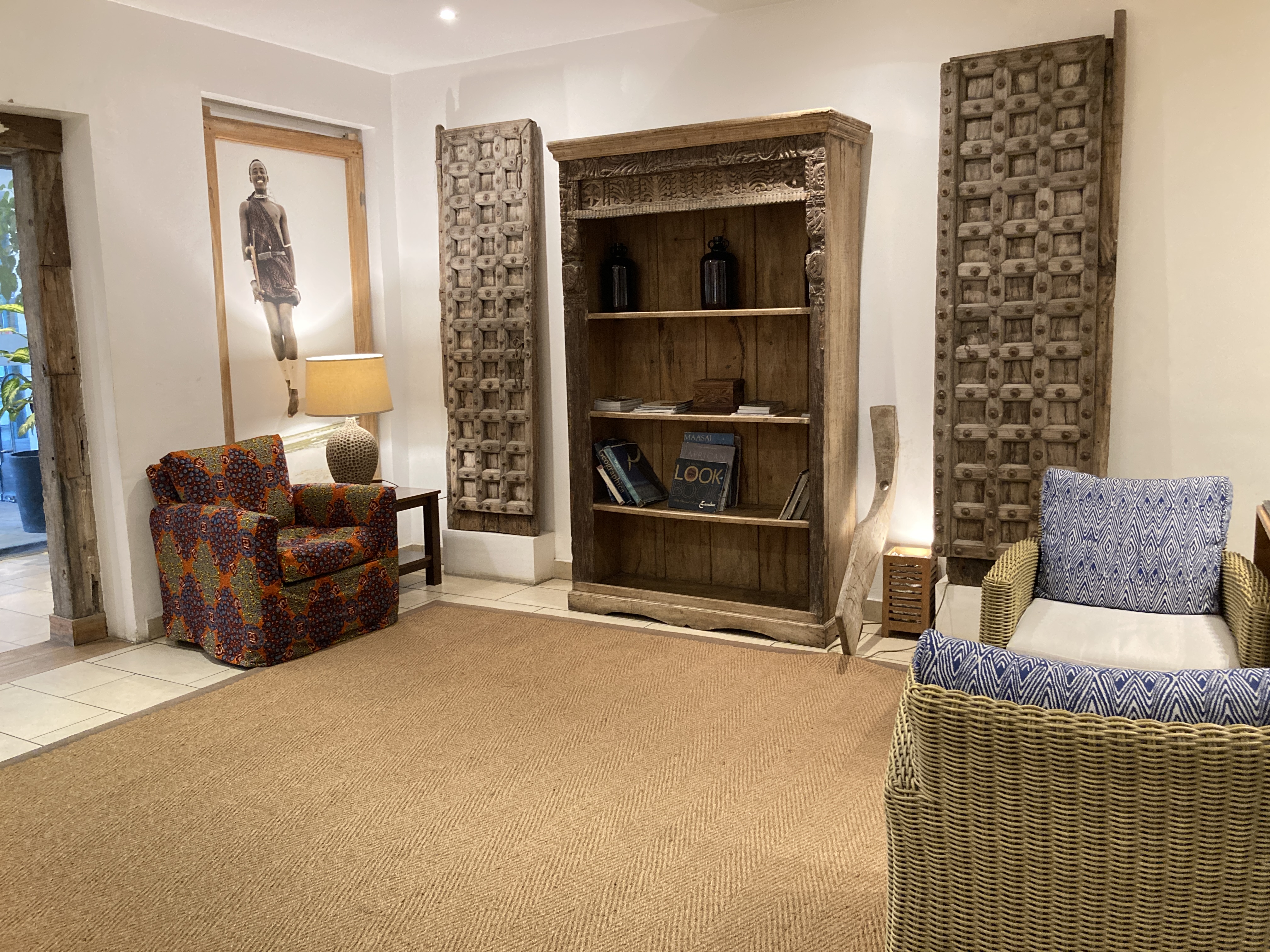 Main Lobby Area of The Oyster Bay Hotel Suites